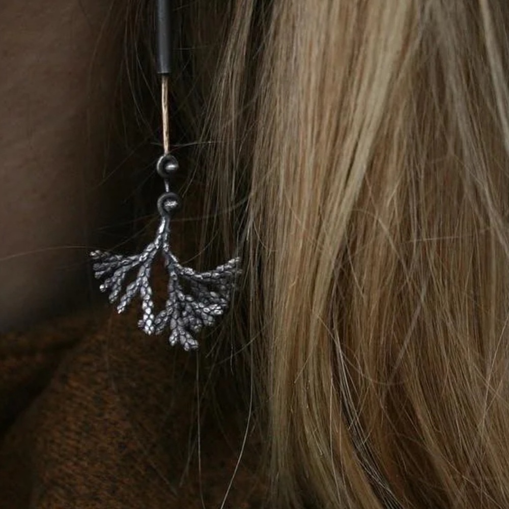 Cedar Cast Earrings - image 3